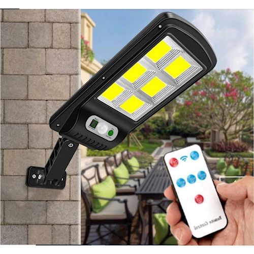 Lampu Outdor LED Tenaga Surya Tanpa Batrai Dan Kabel / Lampu Solar Jalan 50W + Remote - Lampu Tenaga Surya 50W