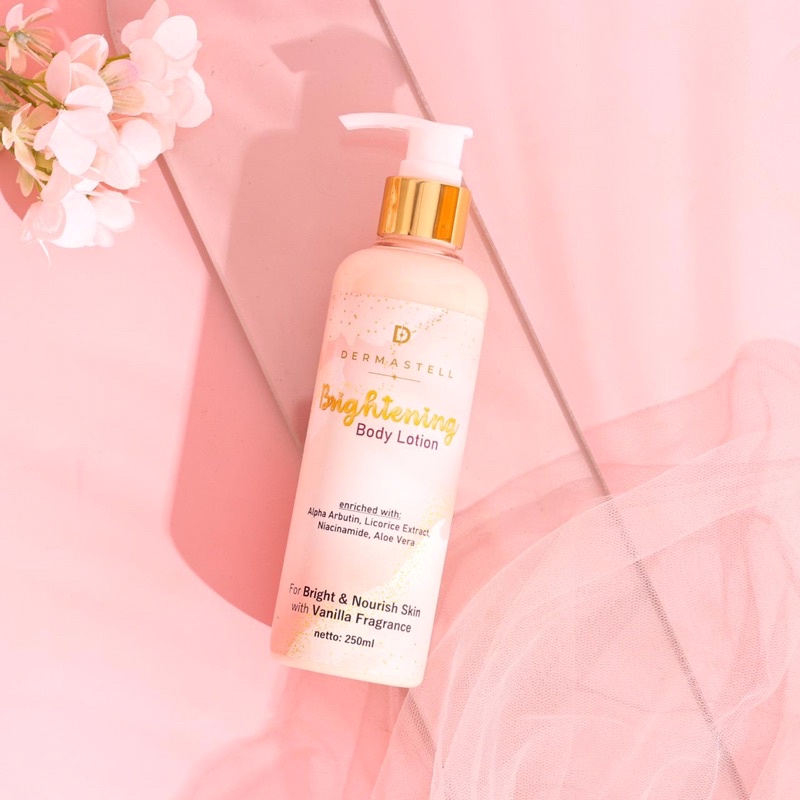 BRIGHTENING BODY LOTION 250ml (dosting) LEBIH CEPAT MEMUTIHKAN