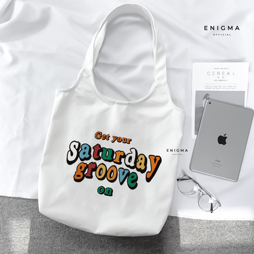 TERBARU TOTEBAG KANVAS PREMIUM ENIGMA TAS WANITA TOTE BAG WANITA TOTEBAG AESTHETIC TAS WANITA MURAH