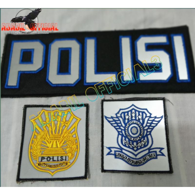 ROMPI POLISI DAN POLWAN BAHAN DOUBLE MESH JALA