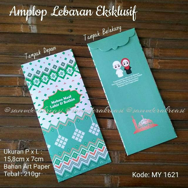 

Amplop Lebaran Exclusive Batik, Etnik, Elegan, Premium