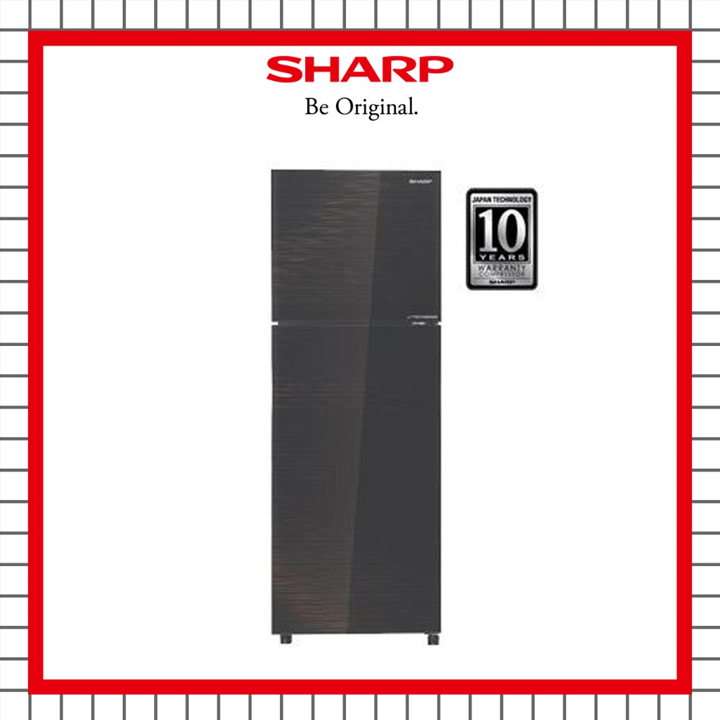 LEMARI ES SHARP 2 PINTU SJ-326XI-MK / KULKAS SHARP 2 PINTU SJ-326XI-MK