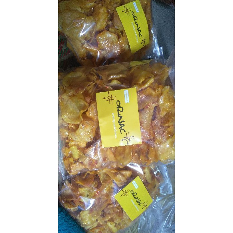 

Camilan Makanan Ringan Pecinta Ubi Orinac Original Snack Kering Ubi Jalar Legit Bikin Nagih