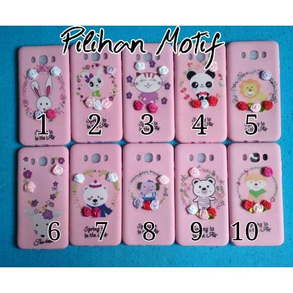 Ready Soft Case Pink Samsung J2 Prime Case Karakter Case Motif J2 Prime