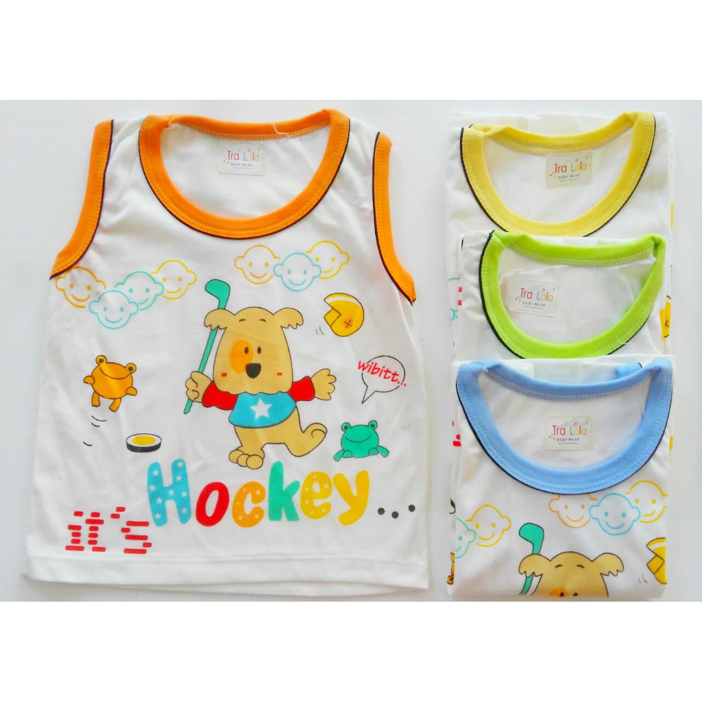 kaos anak 1-2th TRALALA SINGLET