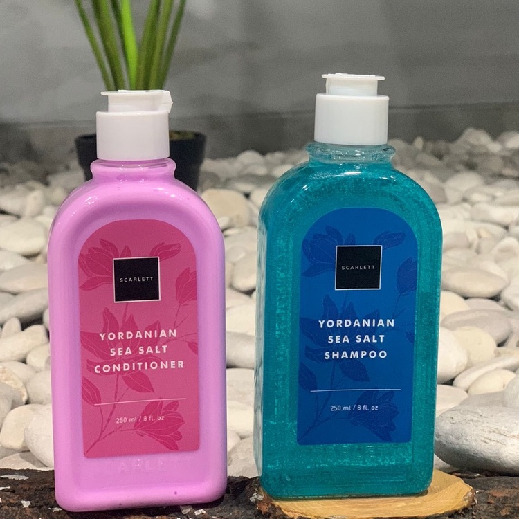 ✨ AKU MURAH ✨ Scarlett Sea Salt Shampoo &amp; Fragrance Conditioner