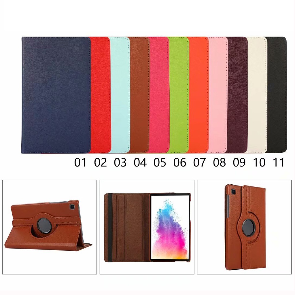 Untuk Samsung Galaxy Tab A 8.0 &amp; S Pen (2019) SM-P205 SM-P200 Tablet Casing Tab A Dengan S Pen 8.0 &quot;/ Tab A Plus 8fashion360° Rotating Stand Leather Case Penutup Flip