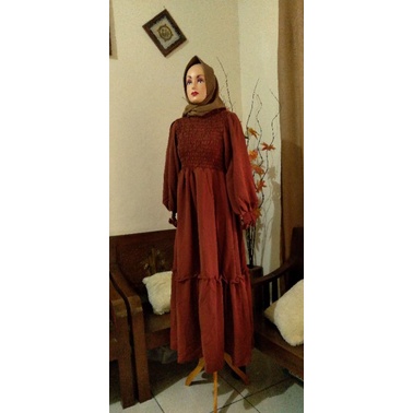 PESANAN KAK PUPUT Gamis Smoke ORI cocoyu