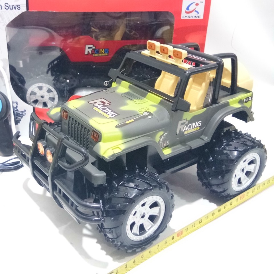 Mainan Mobil Remot kontrol jeep 1:14  rc jeep 2.4ghz 3030