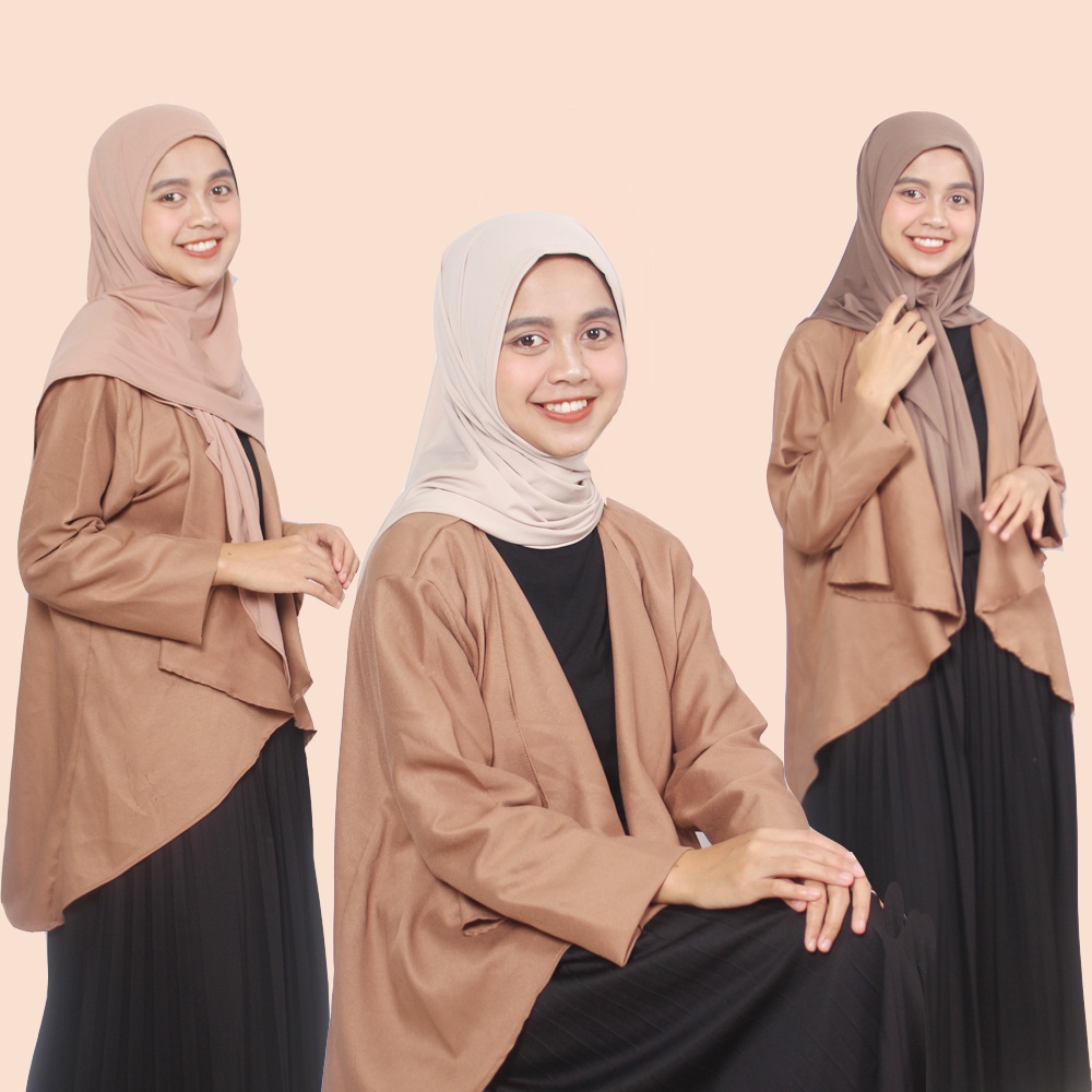 HIJAB SEGITIGA INSTAN/KERUDUNG INSTAN JERSEY UKURAN M DAN L / JILBAB INSTAN SEGITIGA Fleur