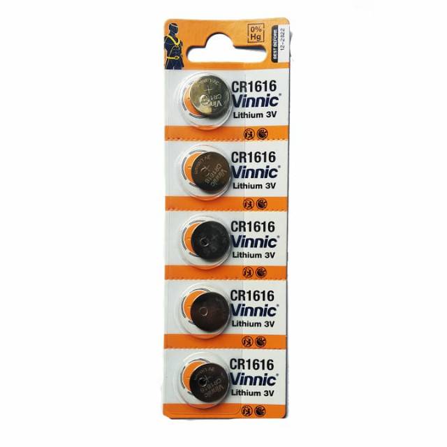 Baterai Vinic Vinnic CR1616 CR 1616 CR-1616 Per Papan