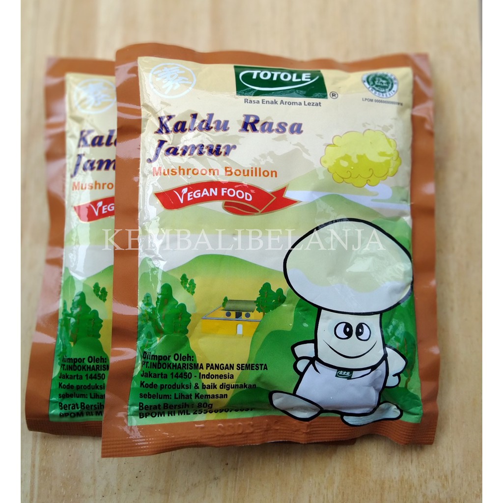 Totole Kaldu Jamur 80 Gram/ Kaldu Rasa Jamur/ Penyedap Rasa Jamur/ Mushroom Bouillon/ Vegan Food