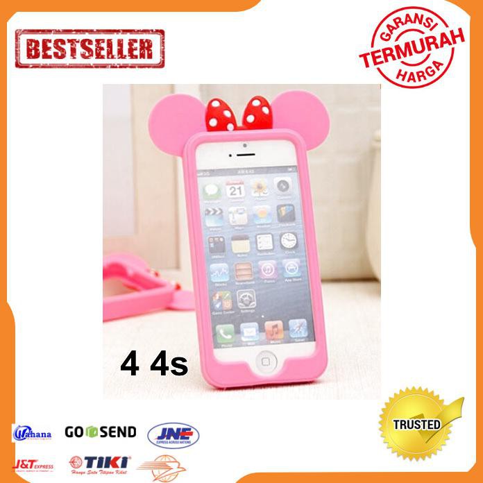 CASE HP IPHONE 4 4S BUMPER MINNIE MOUSE