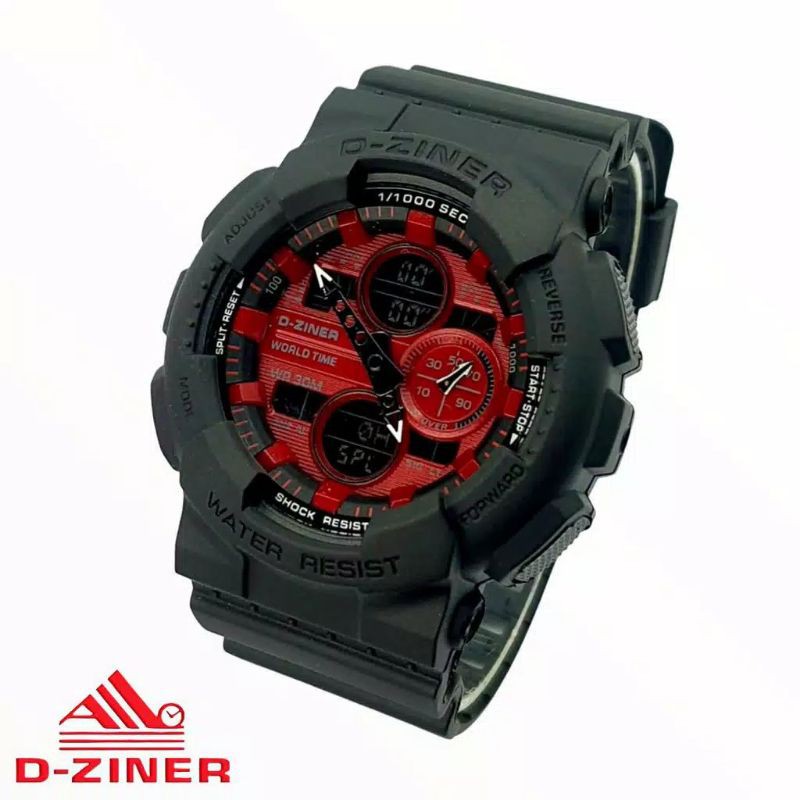 Strap jam Tali  jam DZINER 8278 Dziner 9822 DZ 8248 Dziner 8288 rubber strap