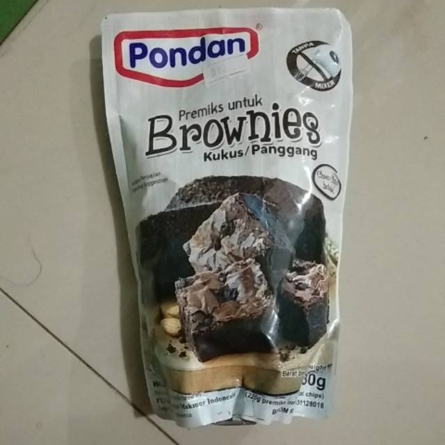 

Pondan Premiks Brownies 230 Gr (0727)