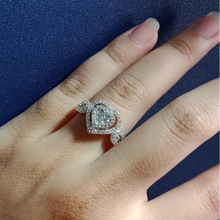 Cincin Emas 17K - 3.05 gr Kadar 750 - 605