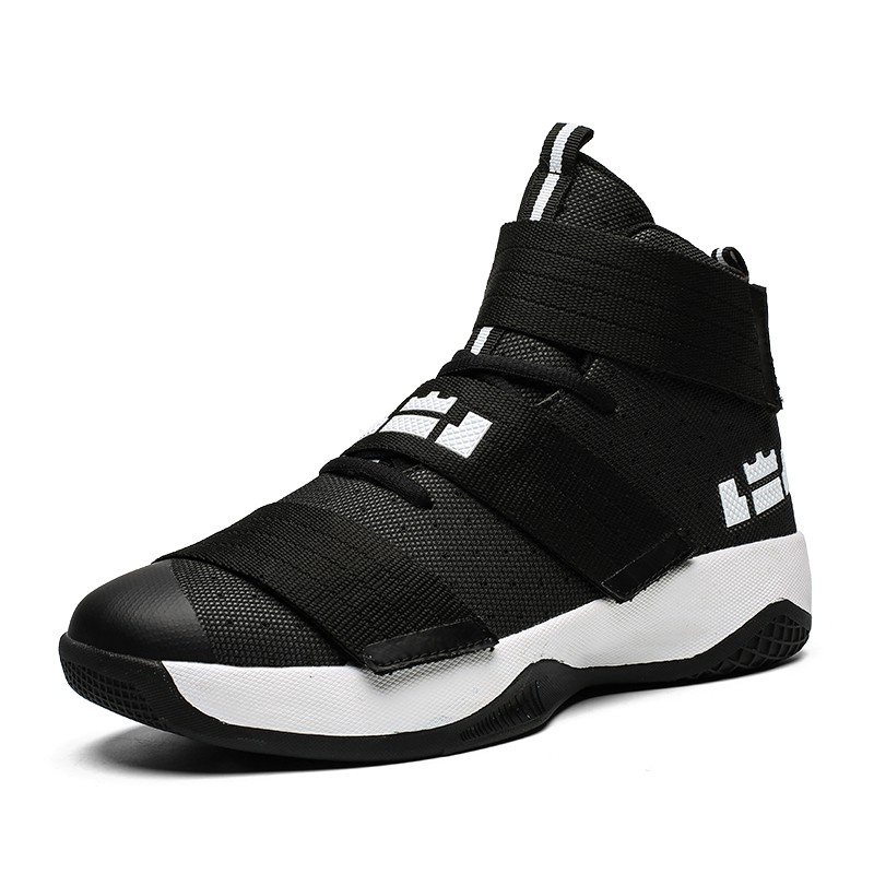 Sepatu basket Mvp  Lebron Soldier 10 Uptempo Gg Shoes Li Ning Basketball Off Lover White Uptempo