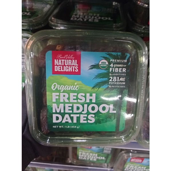 

Buah kurma Natural Delights Organic Medjool Dates 454gram