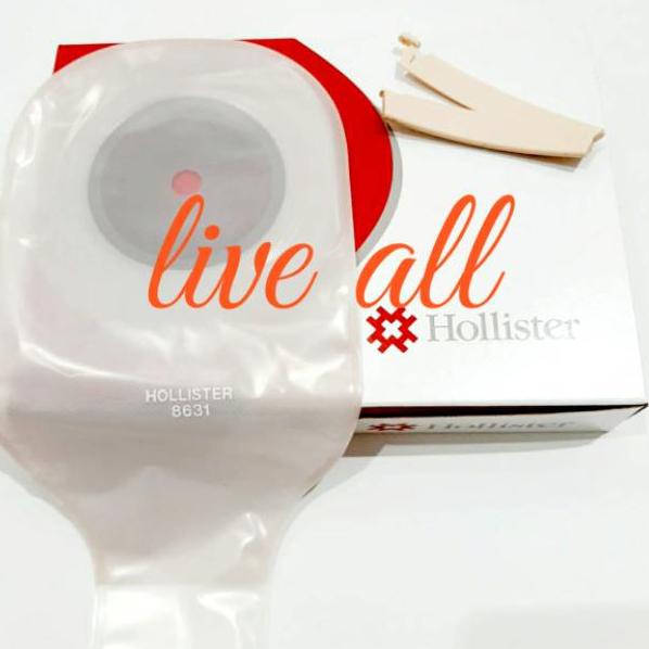 ✸ Kantong Colostomy 8631 Hollister Dewasa / Colostomy Bag 8631 Hollister ☃