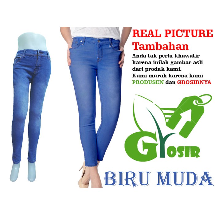 Celana Jeans Zara Black Wanita Soft Jeans Grosir
