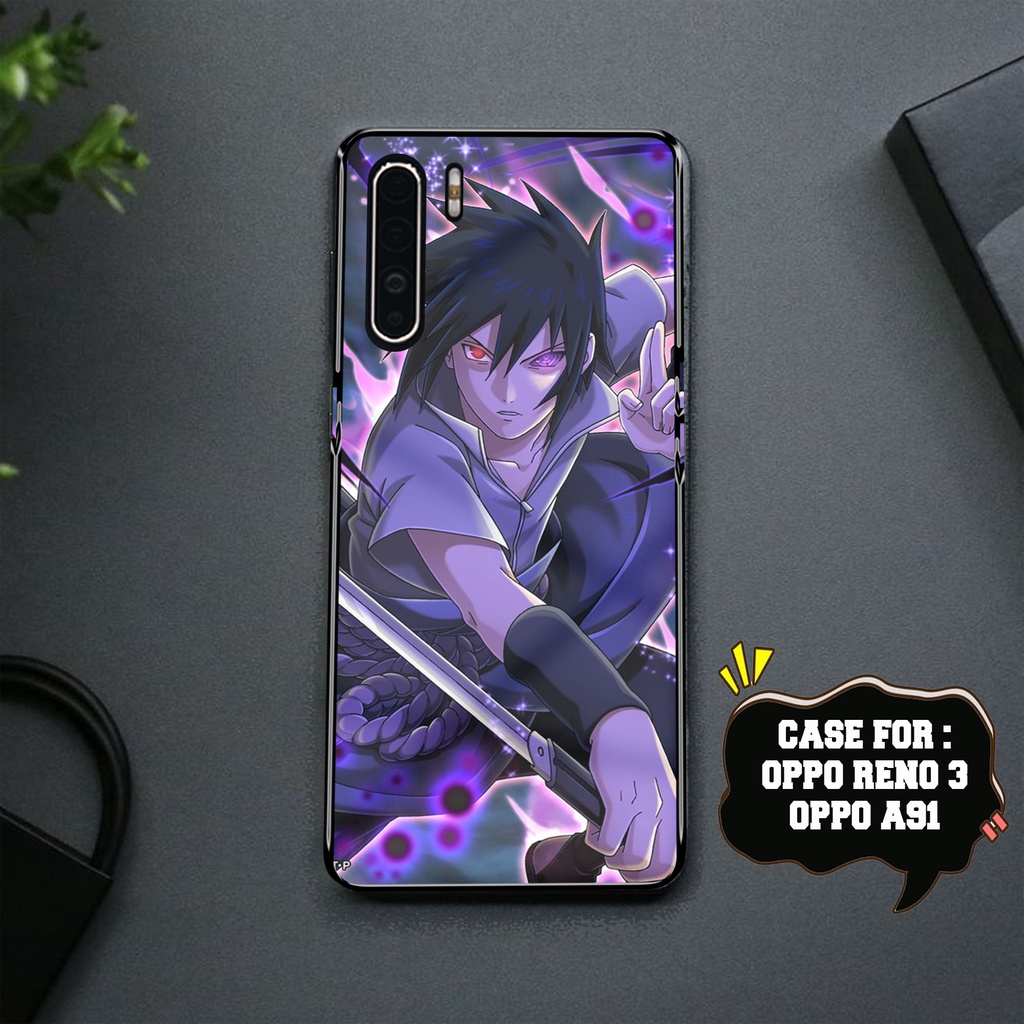 Case OPPO RENO 3/A91  - Casing OPPO RENO 3/A91 [ NARUTO ] Silikon OPPO RENO 3/A91  - Case Hp - Case 