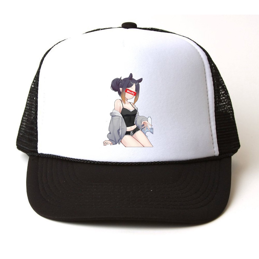 Topi Trucker Anime Waifu Ninomae Ina'nis Hololive