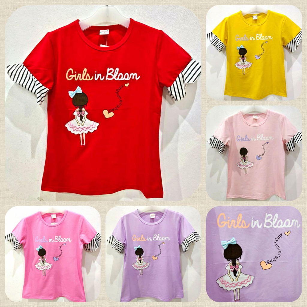 Blus Anak Perempuan Import 4 tahun - 12 tahun