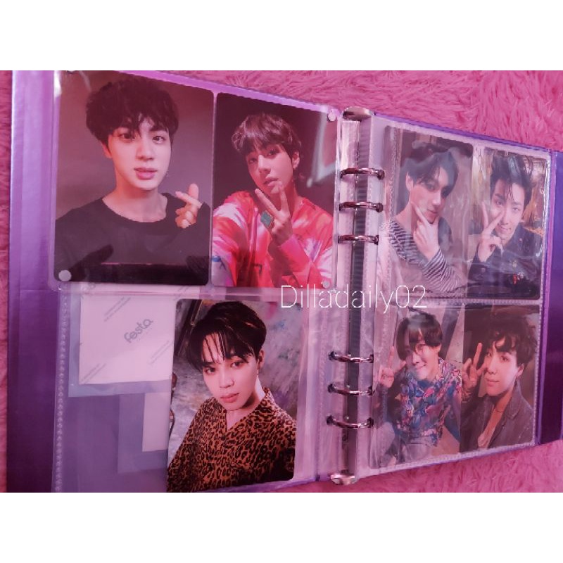 photocard bts army bomb versi 3