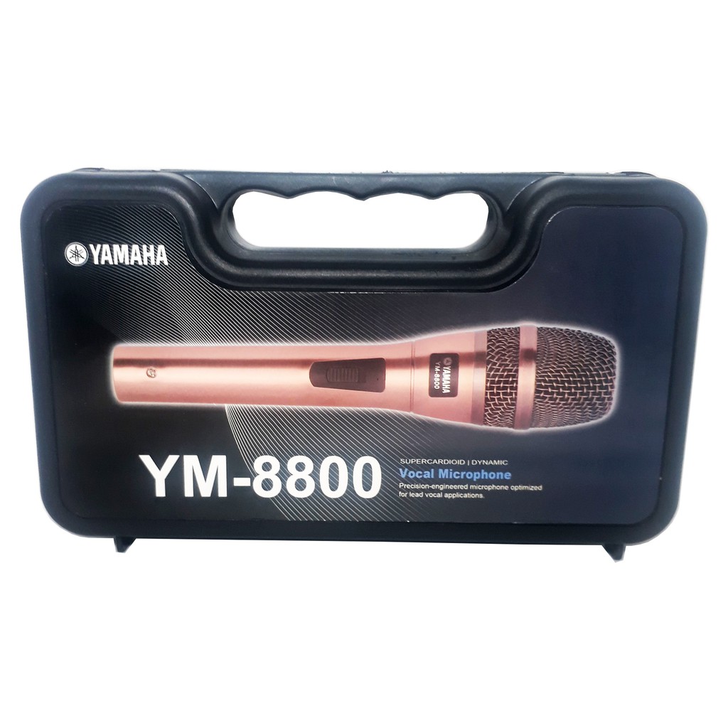 Mic Yamaha Microphone Kabel YM 8800 Super Body Besi Plus koper