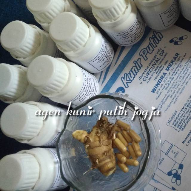 Kunir Putih Kapsul Curcuval Dp