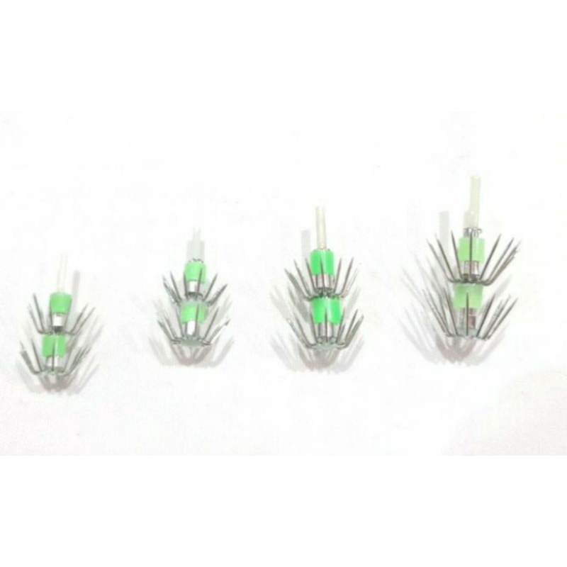 Kail Cumi Jarum Pancing Udang Squid Hook Sotong