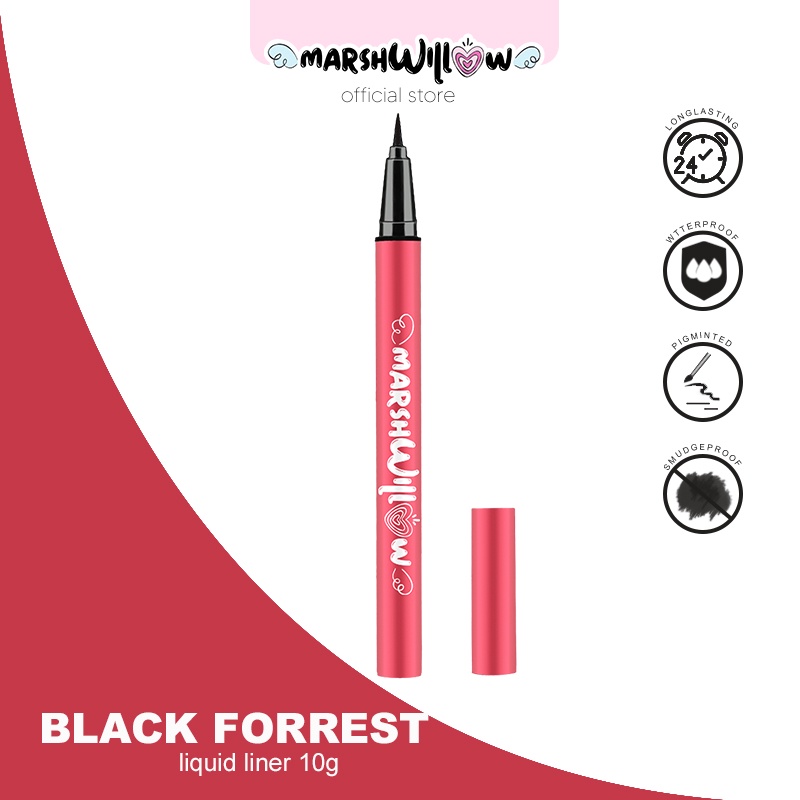 Marshwillow Black Forest  Liquid Eyeliner