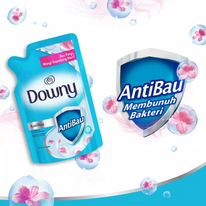Downy PLUS Collection Anti Bau kemasan refill 720ml // pewangi pakaian // pelembut pakaian