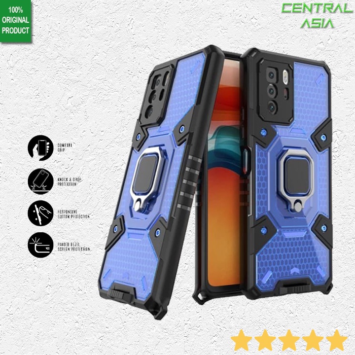 [Hybrid] Amor Ring Case Poco X3 GT