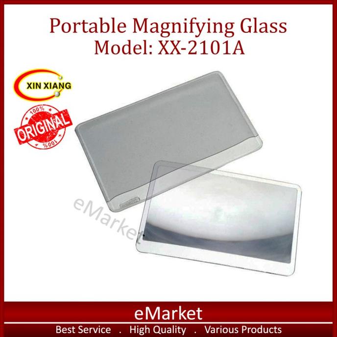 

Diskon Kaca Pembesar Ukuran Kartu Kredit / Portable Business Card Magnifying Diskon
