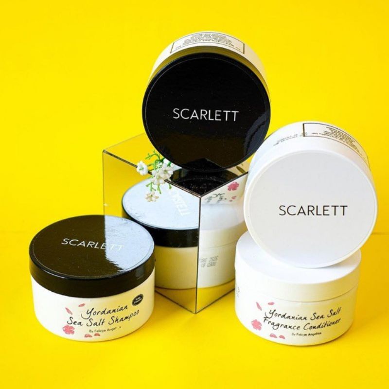 SCARLETT WHITENING SHAMPO &amp; CONDITIONER YORDANIAN SEA SALT