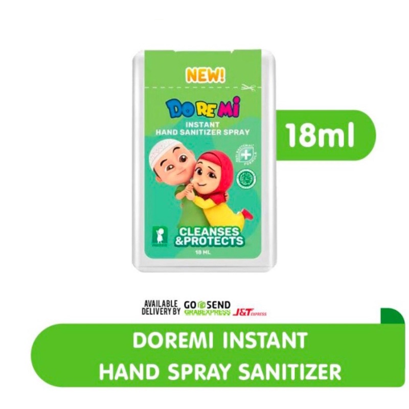 Doremi Instant Hand Sanitizer Spray Nussa