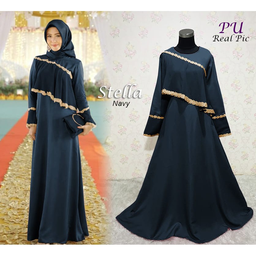 HOPYLOVY - Gamis Wanita Stella Maxi 3594