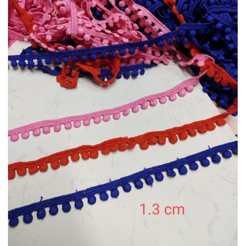 Renda bordir katun renda katun renda biru renda kait renda kecil renda pinggir