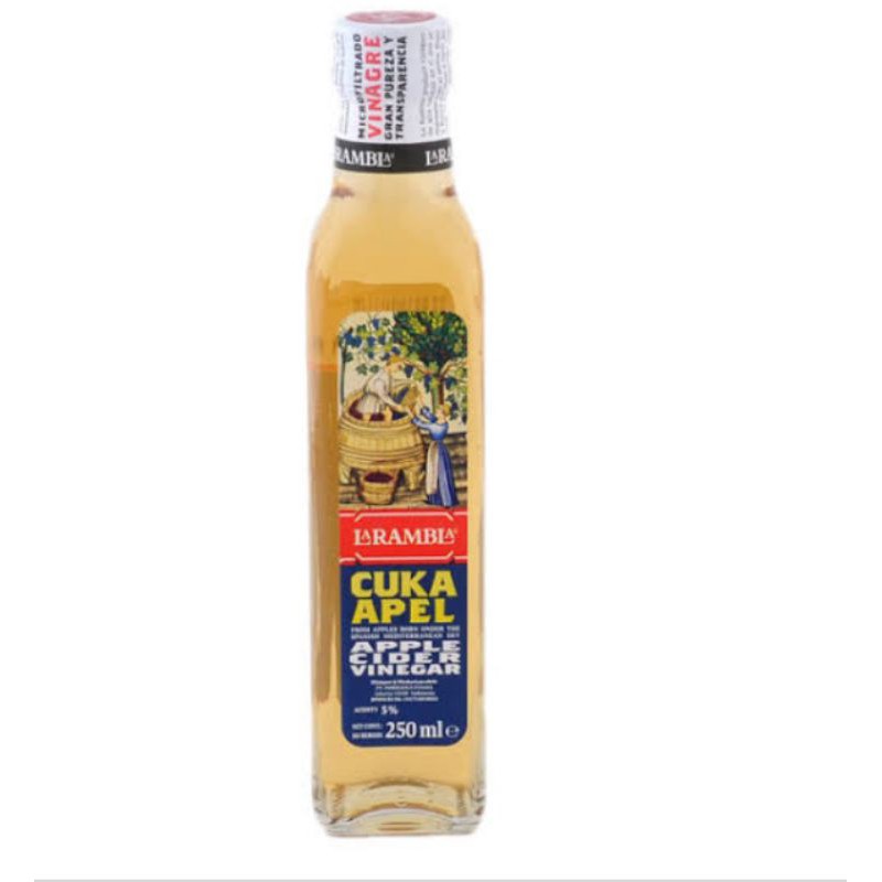 

cuka apple /La Rambla Apple Cider Vinegar 250ml .
