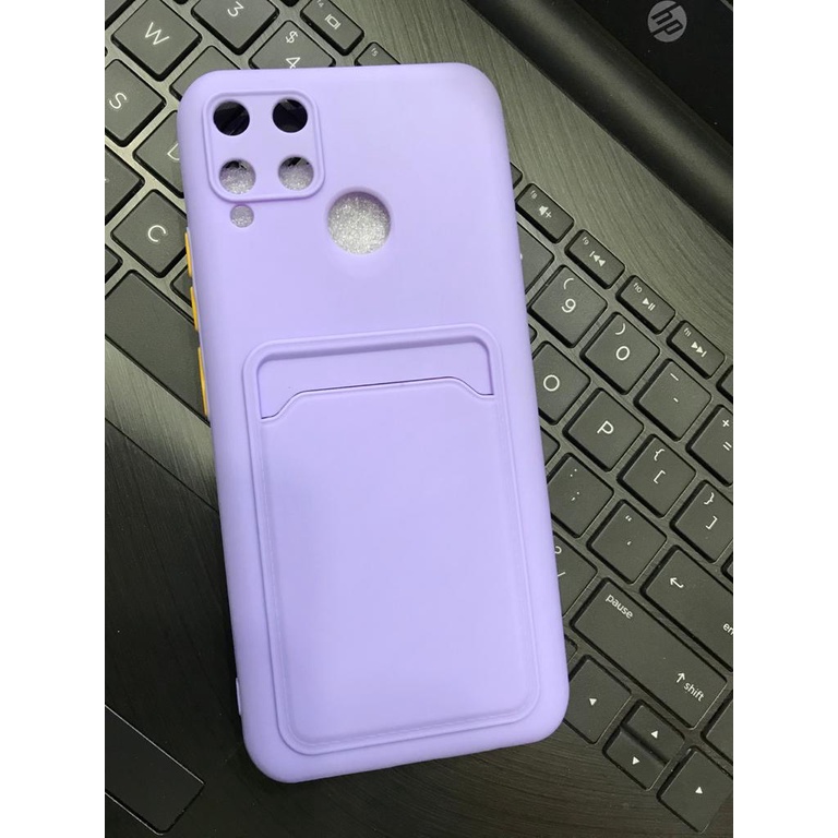 Case Slot Kartu Realme C12 C15 2 Casing Bahan Premium