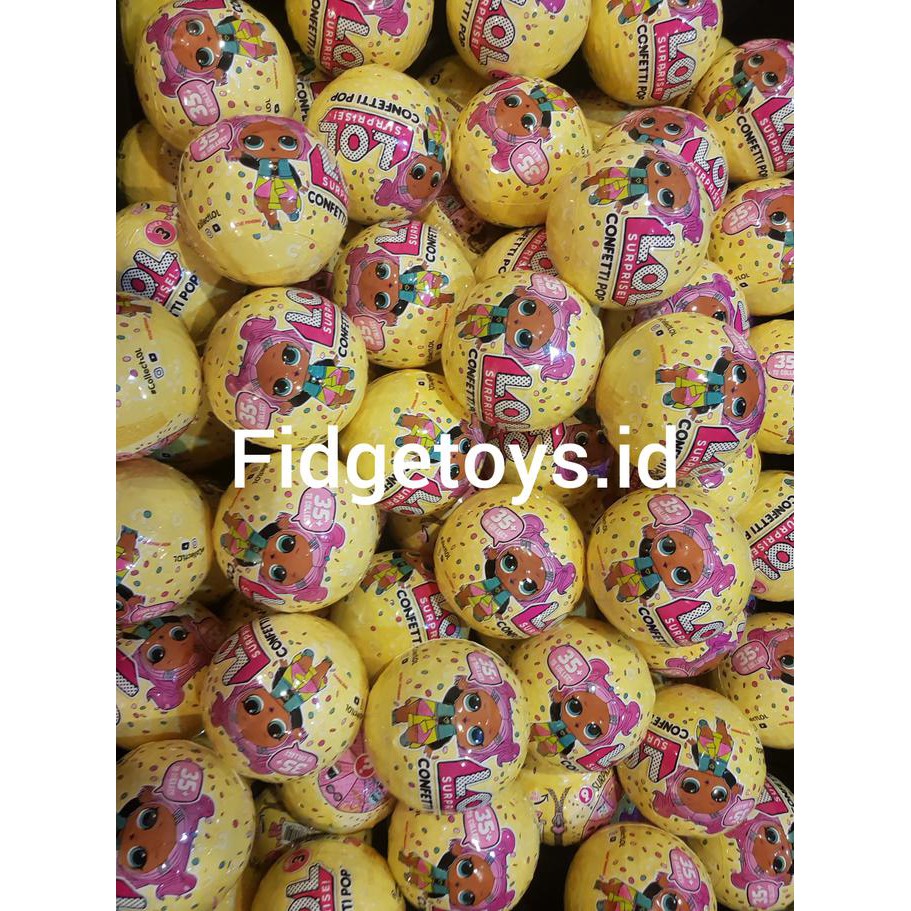OBRAL LOL / L.O.L. Surprise Confetti Pop Series 3 - Wave 1 Original US Doll Termurah