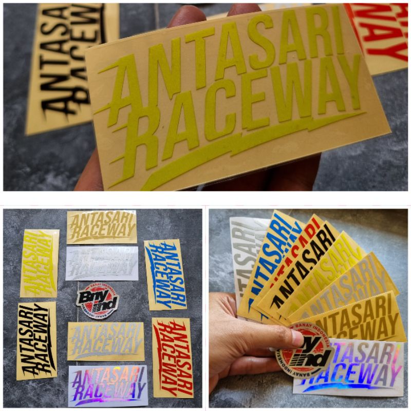 STICKER STIKER ANTASARI RACEWAY CUTTING