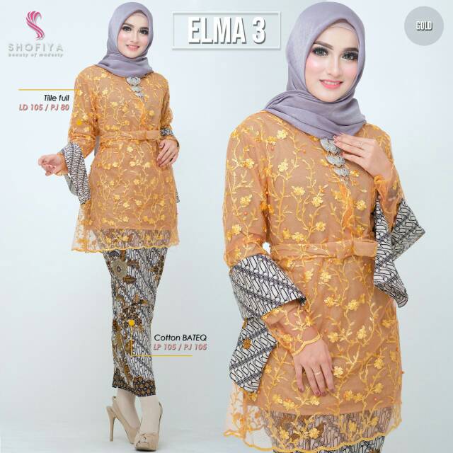 Kebaya by Shofiya || ELMA 3|| kebaya murah