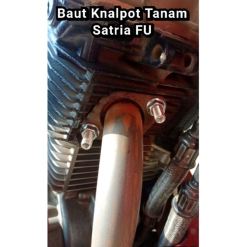 Jual Baut Tanam Knalpot Satria Fu Fi L Stainless L Baja Satuan Shopee Indonesia