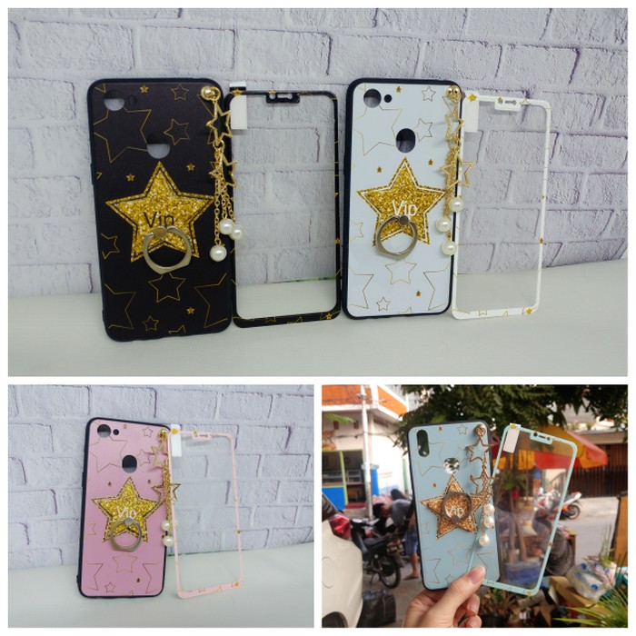 Silicon casing softcase star 360 oppo f1s F5 f7