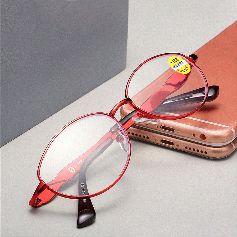 Mxbeauty Presbyopia Kacamata Travel Ultra-Ringan Anti-Letih Baca Pembesaran Anti Radiasi Hyperopia Eyewear