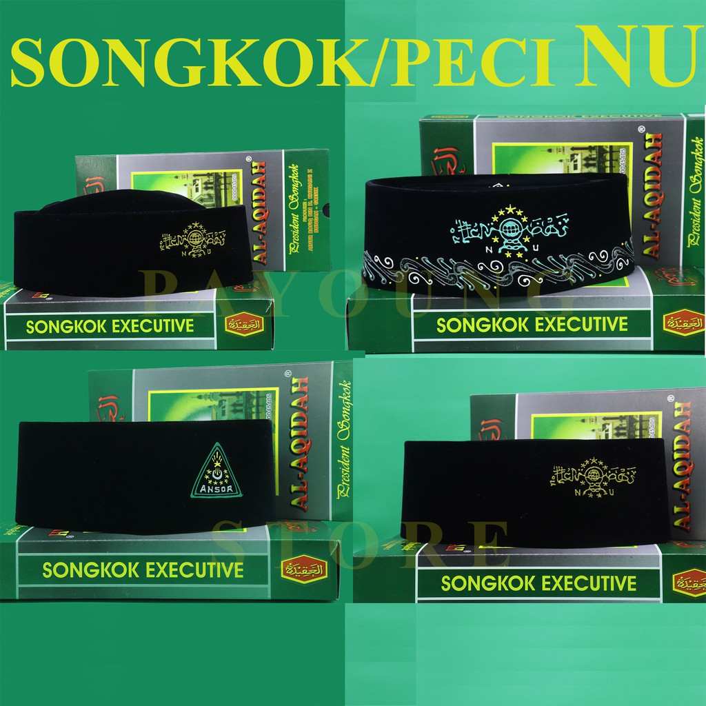 PECI Songkok Bordir NU/ SONGKOK AC NU