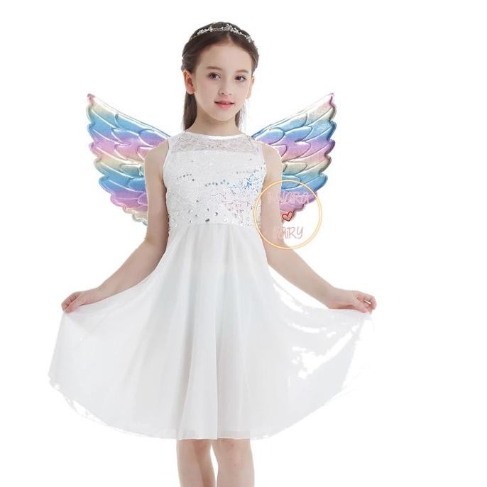 Kostum Sayap Unicorn / Unicorn Wings / Rainbow / Kostum Anak / Angel Wing