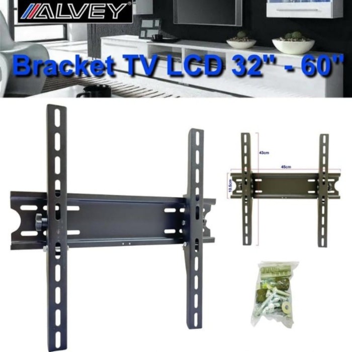 Bracket TV Alvey 32 - 60inch